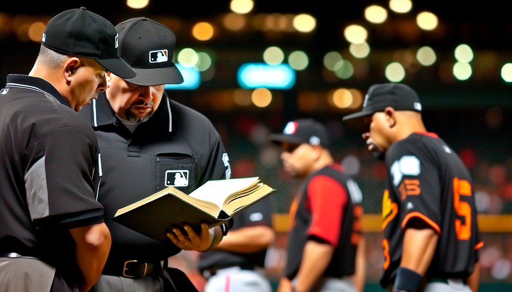 monimutkaisten pesäpallon sääntöjen selventäminen