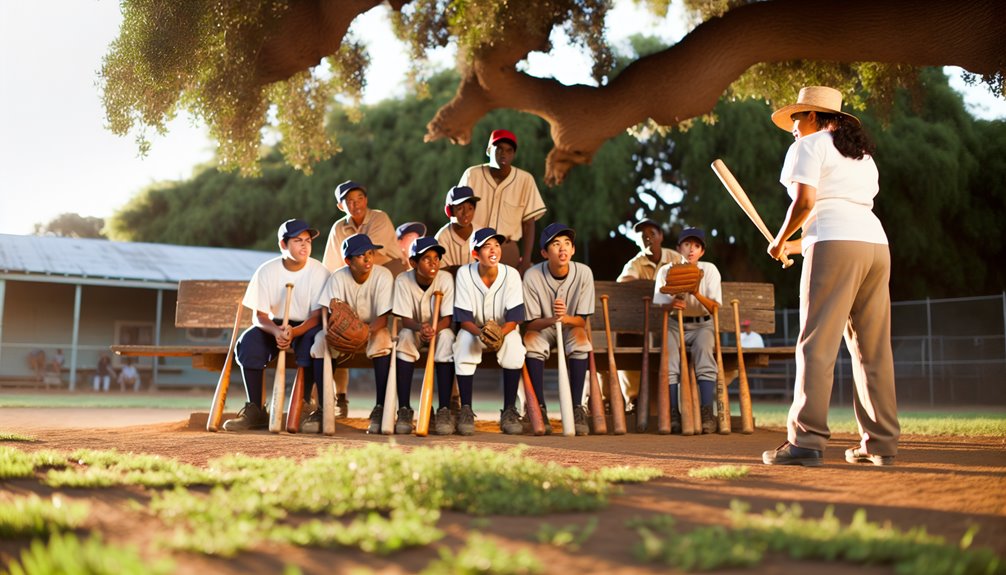 yhteisön baseball rakentaa luonteen