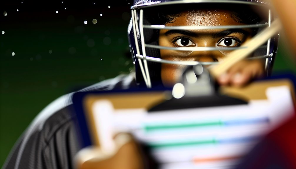 baseballin henkisen kestävyuden mittaaminen