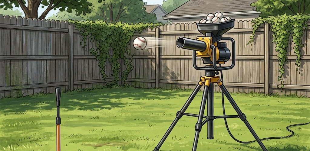 Best pitching machine for home use backyard setup